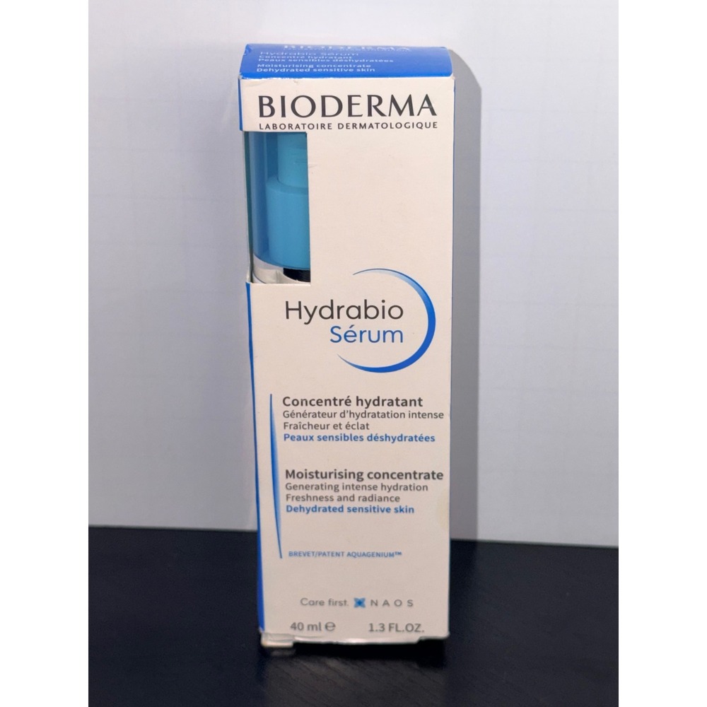 Bioderma Hydrabio Serum Moisturizing Concentrate 40ml 1.3 fl oz Sensitive Skin